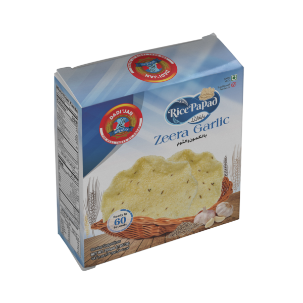 Rice Papad Zeera Garlic