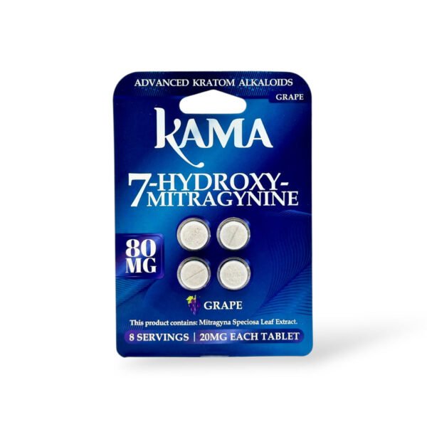 Kama Kratom Chewable Tablets 80 mg
