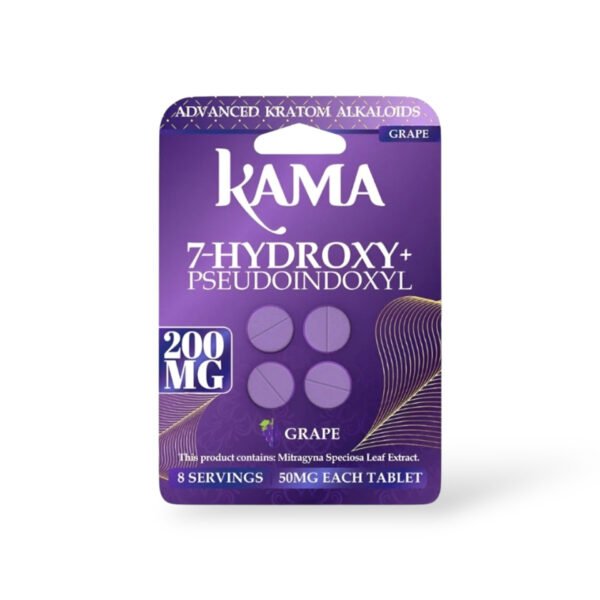 Kama Kratom Chewable Tablets 200 mg