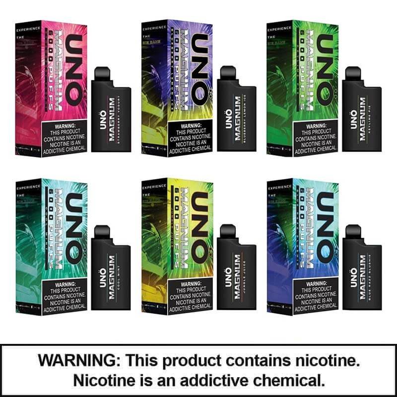 Uno Magnum | Disposable | 6000 Puffs | 5 Pack