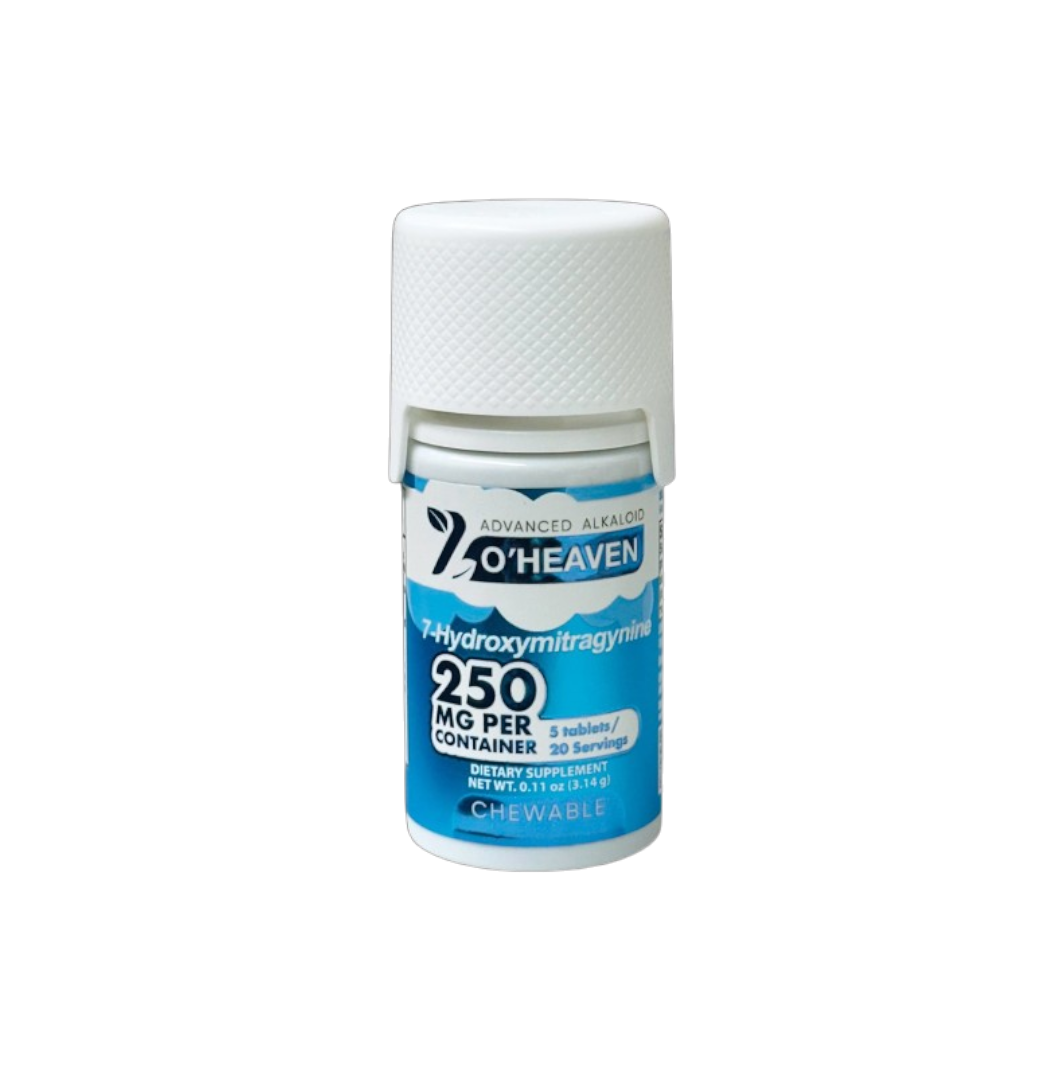 7 O'Heaven 7-Hydroxy Tablets | 50mg | 5 Count Jar