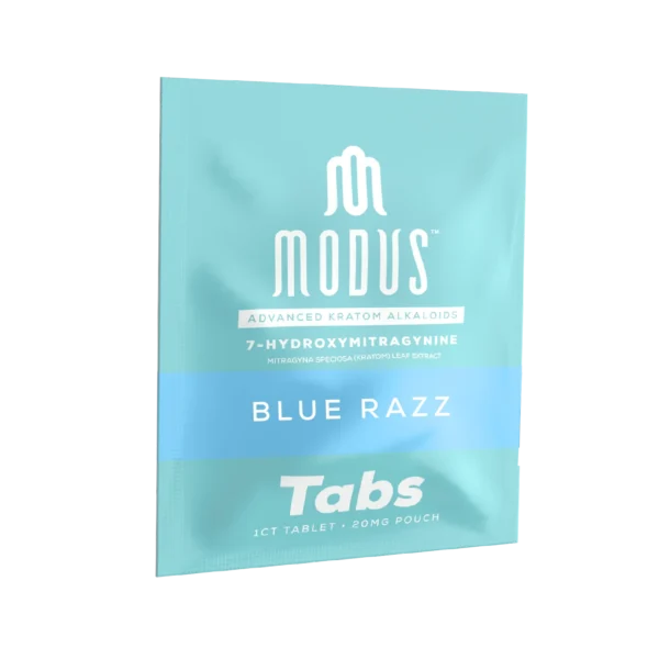 Modus 7-Hydroxy Advanced Kratom Alkaloid Tablets | 20mg | 1 x 25 Count Box