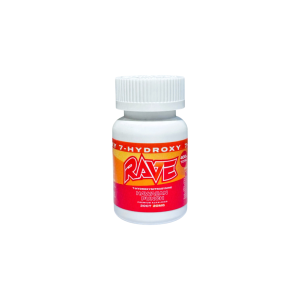 Rave 7-Hydroxy Tablets | 20mg | 20 x 6 Count Box