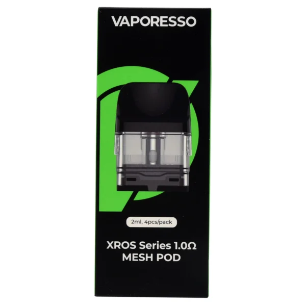 Vaporesso | Corex 2.0 | Mesh Pod | Xros Series 1.0 ohm | 2ml | 4.ct Pack
