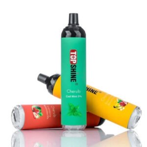 Top Shine | Cherub | Disposable | 4500 Puffs | 0% Nic | 10 Pack