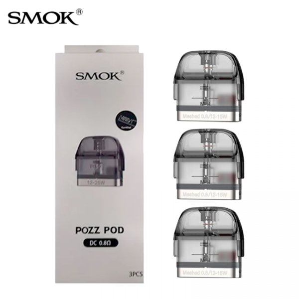 Smok | Pozz Pod | 3Pcs | Meshed 0.8ohm