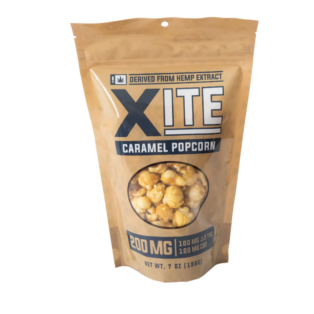 Xite | Popcorn | 200mg Bag | 100mg D9 THC + 100mg CBD