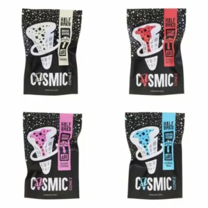 Half Bak'd | Cosmic Conez | Dessert Cones | Mushroom | D9 | 60mg | 2.ct Bag