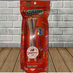 Caps | THCA Pre -Rolls | 2 Rolls Pack | 2 Grams | 10 Pack