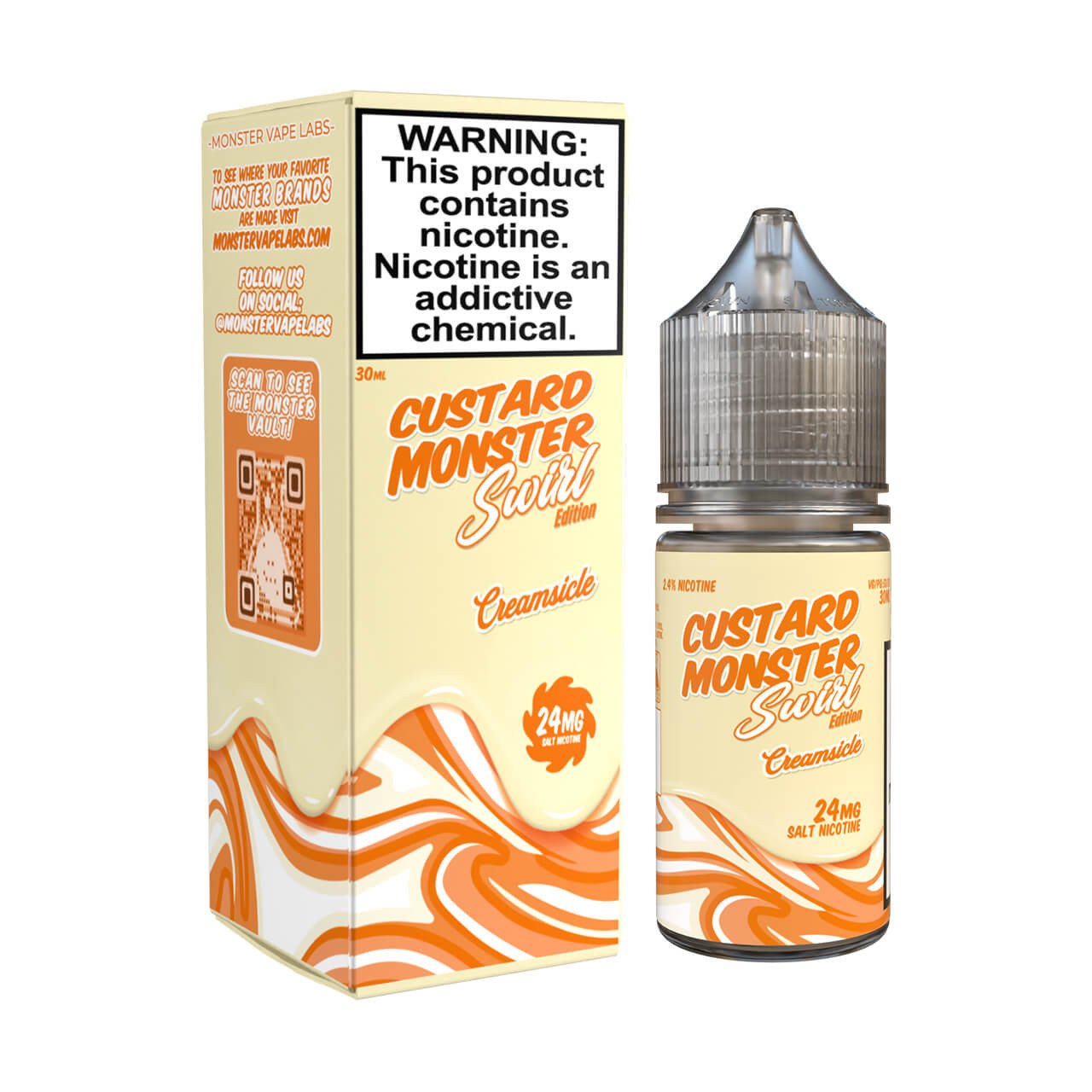 Custard Monster | Swirl Edition | E-liquid | 30ml