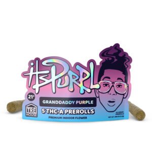 Tre House | Its Purple | Pre-rolls | THCA | 2.5G | 5.ct Bag