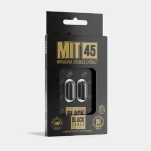 MIT45 | Kratom Capsules | 2.ct Pack | Black | 12.ct Box
