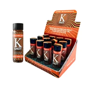 K-SHOT Kratom | Extract Shot | Natural | 15ml | 12 Bottle Per Display