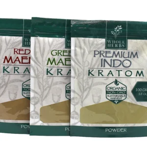 Whole Herbs | Kratom Powder | Organic | 100gm | 3.5oz