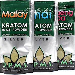 O.P.M.S SIlver Kratom Powder | 16oz Bag