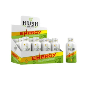 Hush Kratom 2oz Energy Shot | 12 Pack