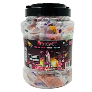 Rock It | Gummies | THCB + THCP + HHCO + D8 | 1500mg per Gummy | 120000mg per Jar | 80.ct Jar