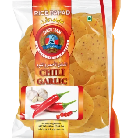 Rice Papad Chili Garlic